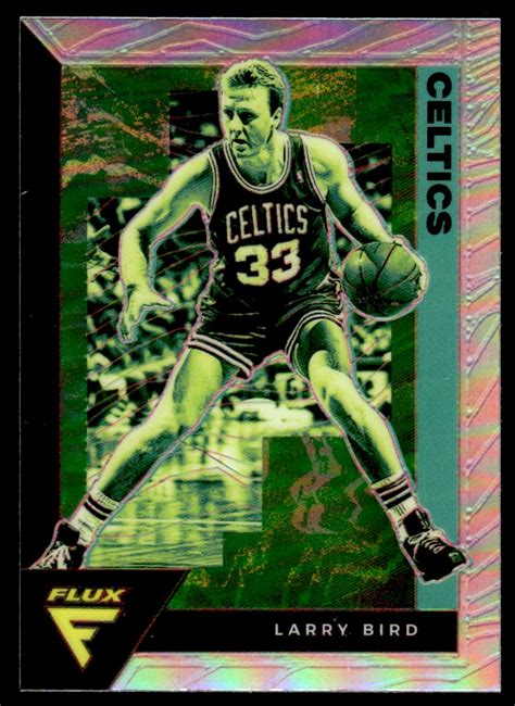 Panini Flux Silver Larry Bird Nm Mt