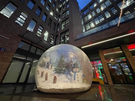 Dmuchana Kula Nie Na Wynajem Snow Globe Eventowcy