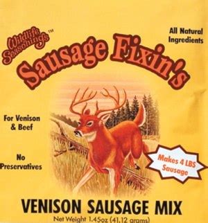 Venison Sausage Mix - Wildlife Seasonings