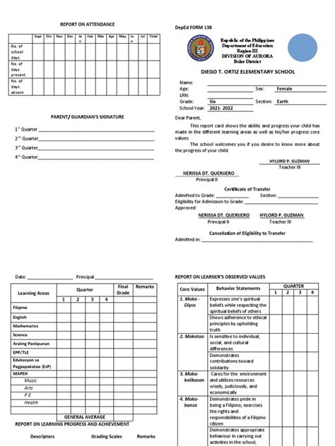 Form 138 Intermediate Pdf Psychology