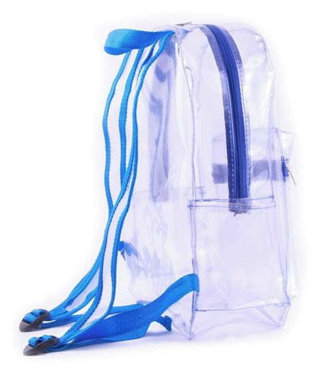 Mochila Transparente Enfermagem Plástico Cristal Vinil Elo7