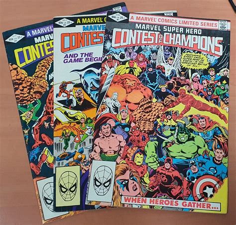 Marvel Super Hero Contest Of Champions No1 3 Comics Hobbies And Toys