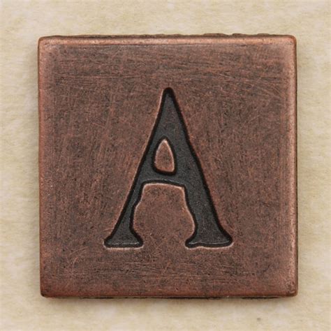 Copper Square Letter A | Leo Reynolds | Flickr