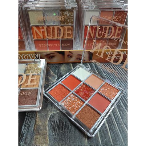 Jual EYESHEDOW NUDE IMAN OF NOBLE 9 COLORS EYESHEDOW MATTE AND GLITTER Shopee Indonesia