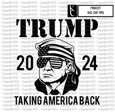 Trump Taking America Back Svg Dxf Png Etsy Australia