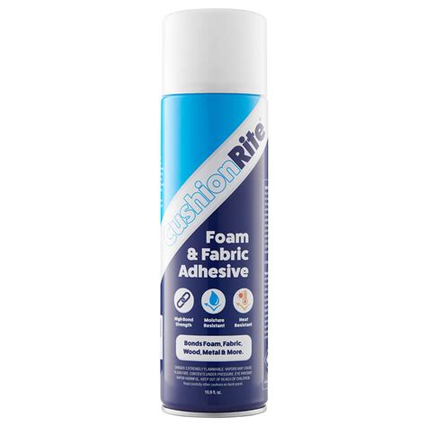 CushionRite® Foam & Fabric Spray Adhesive 16.9 oz. - JustWholesale