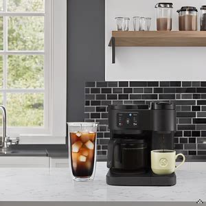 Amazon K Duo Essentials Hot Iced Coffee Maker Single Serve Kcup Pod And Carafe Oz