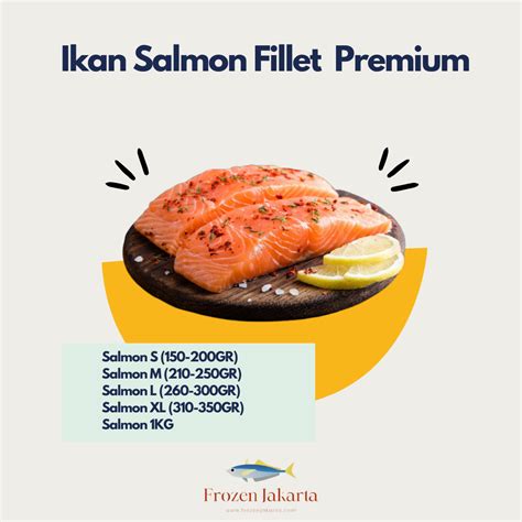 Ikan Salmon Norwegian Portion Frozen Jakarta FROZEN JAKARTA