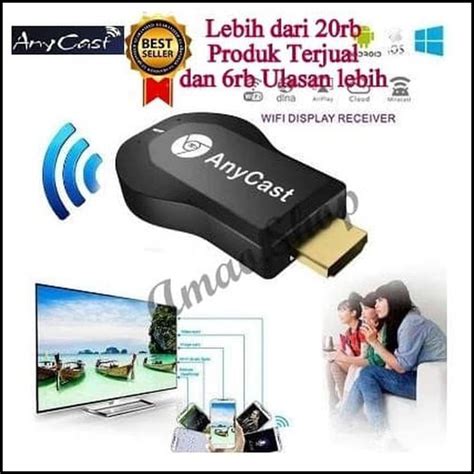 Jual Anycast Dongle Hdmi Wireless Wifi M2 Plus M4 Miracast