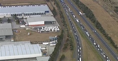 Western Ring Road Chemical Spill In Melbourne Causes Traffic Delays 7news