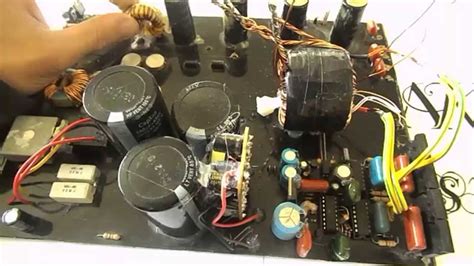 Мощный импульсный блок питания на 4000W своими руками. - YouTube