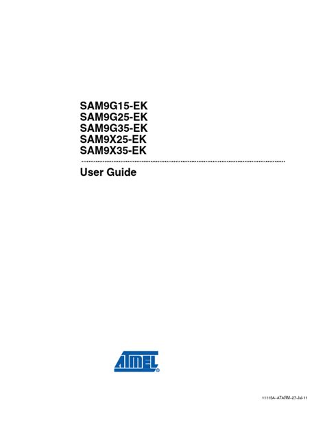 Sam X Ek Datasheet Pdf Atmel