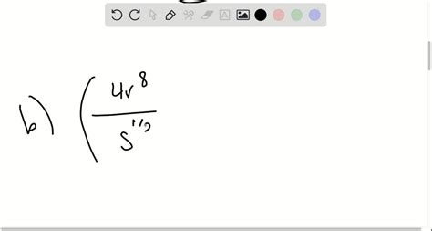 SOLVED A Exponentes racionales Simplifique la expresión y elimine