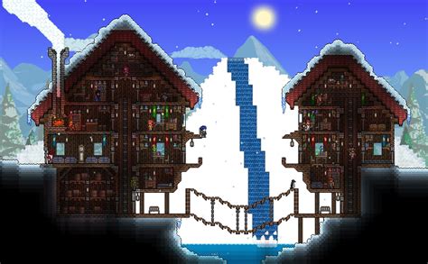 Snowy Houses What Do You Think Terraria