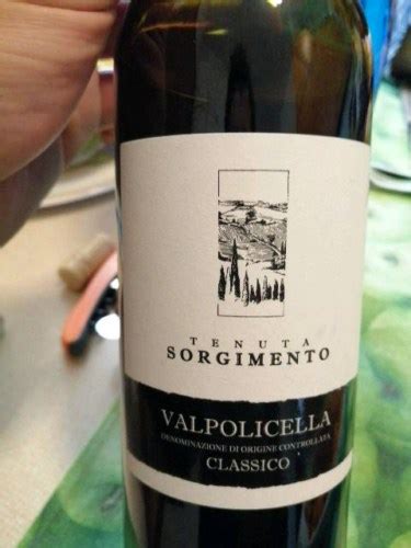 Tenuta Sorgimento Valpolicella Classico Vivino Australia