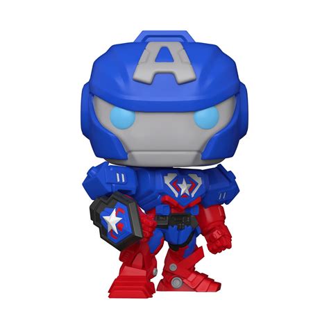 Funko POP Jumbo Marvel Avengers Mech Strike Captain America