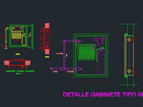 Gabinetes Contra Incendio En Autocad Descargar Cad 97128 Kb