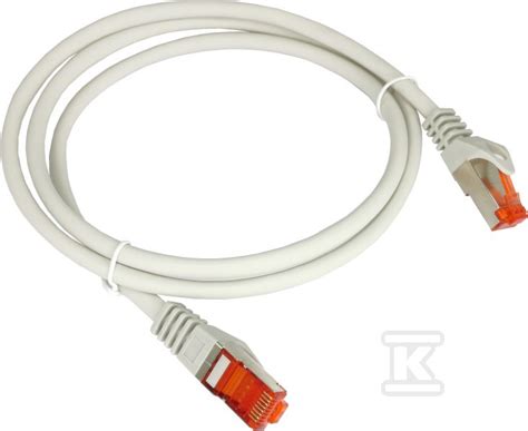 Patchcord F Utp Kat Pvc M Szary Alantec Kks Sza