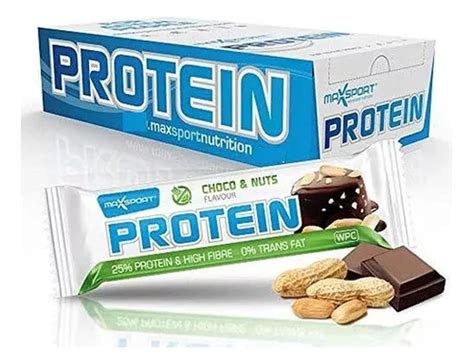 Max Sport Protein Bar Gr Unidades Cuotas Sin Inter S