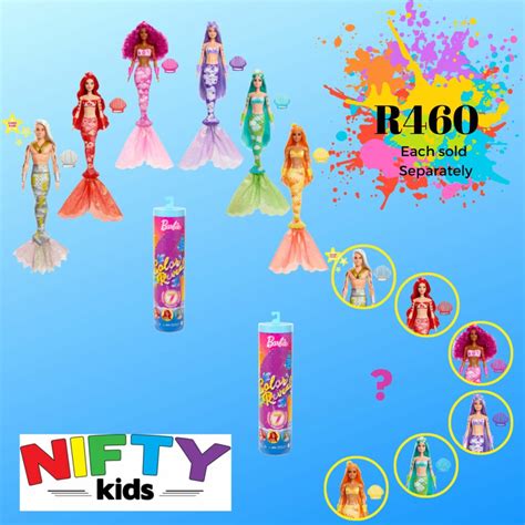 Colour reveal mermaid Barbie – Nifty Kids