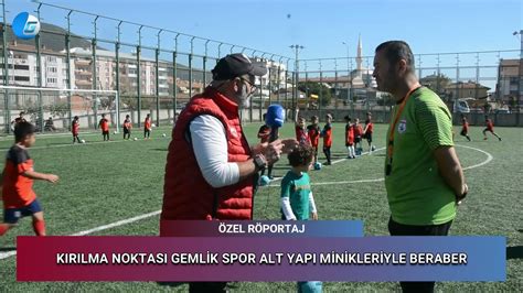 GEMLİKSPOR AKADEMİ FUTBOL TAKIMINA KONUK OLDUK YouTube