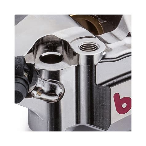 Etrier Brembo radial monobloc taillé masse entraxe 108mm droit