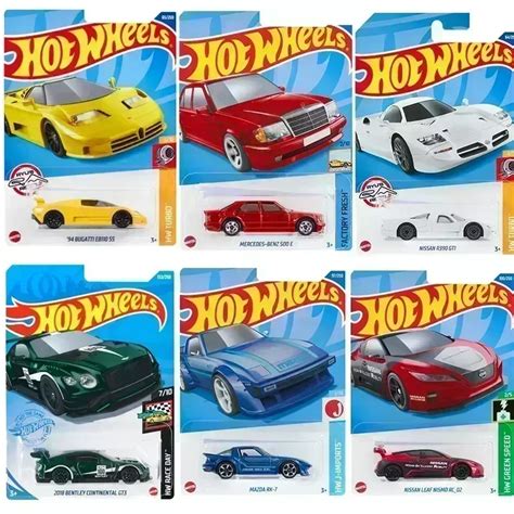Hot Wheels Mini Coche Deportivo De Carreras En Caliente Para Ni Os Variedad De
