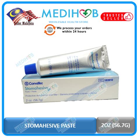CONVATEC STOMAHESIVE PASTE 56.7G (2 OZ) EXP 1/1/2027 | Lazada