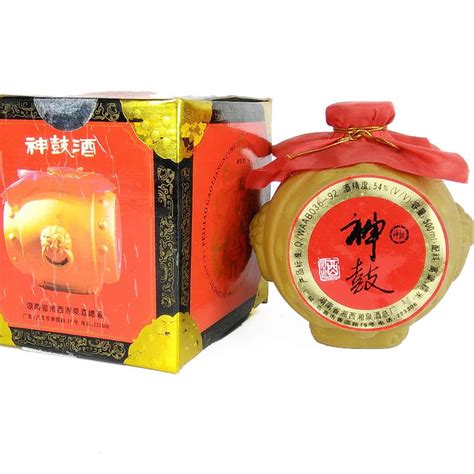 54°度神鼓酒 500ml1支（湘泉酒总厂，1995年）【价格 品牌 图片 评论】 酒仙网