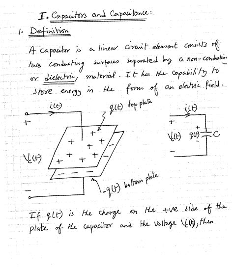 Chapter 3 Part 1 Capacitors And Inductors ECE 220 A Studocu