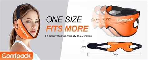 Amazon Comfpack Wisdom Teeth Ice Pack Head Wrap With Ear Hole Design Reusable Hot Cold Gel