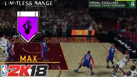 NBA 2K18 BADGE TUTORIAL LIMITLESS RANGE HALL OF FAME EASIEST WAY TO