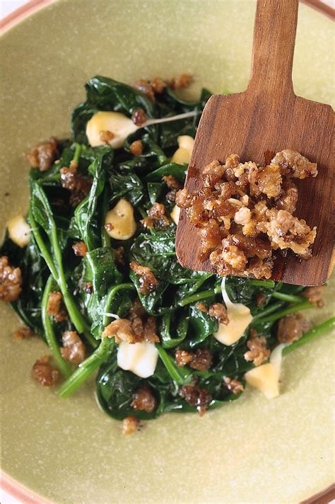 Spinaci In Padella Con La Salsiccia Donna Moderna