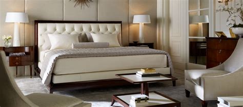 Moderne Platform King Bed Tufted By Thomas Pheasant BA8627K Baker