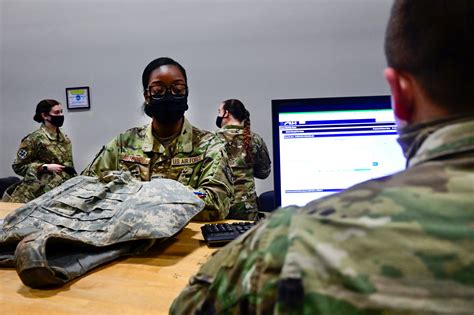 19th SFS Female Defenders Receive New Body Armor Air Mobility Command