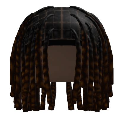 Black Brown Middle Part Dreads S Code Price RblxTrade