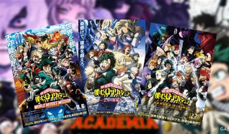 My Hero Academia Tutti I Film Classificati AMK Station Italy