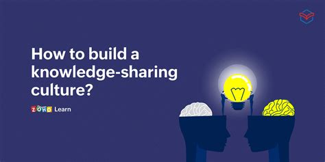 How to build a knowledge-sharing culture? | Focal Point