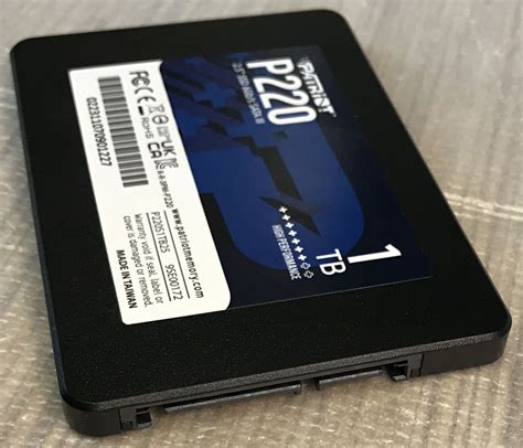 PATRIOT MEMORY Накопитель SSD 2 5 PATRIOT 1TB P220 SATA III P220S1TB25