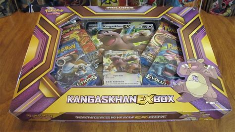 Pokemon Kangaskhan EX Box Opening YouTube