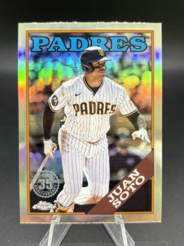 2023 Topps Chrome 35th Anniversary REFRACTOR 88CU 3 Juan Soto Padres