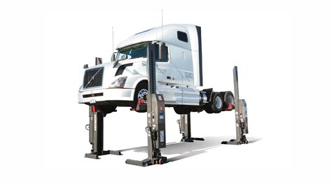 Wireless Mobile Column Lifts Fleet Maintenance