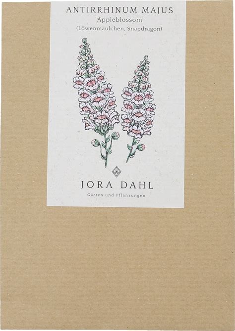 Jora Dahl Grote Leeuwenbek Appleblossom Antirrhinum Majus Verpakking