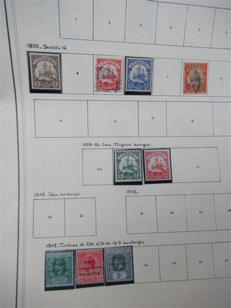 Togo collection avancée de timbres Catawiki