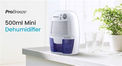 Pro Breeze Ml Compact And Portable Mini Air Dehumidifier For Damp