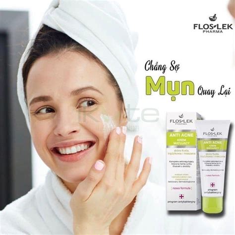 Kem D Ng Floslek Anti Acne Mattifying Cream Ikute