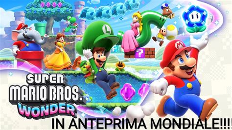 DOVE TROVARE SUPER MARIO BROS WONDER IN ANTEPRIMA MONDIALE