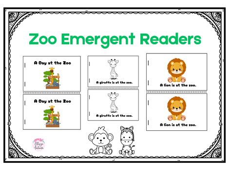 Zoo Emergent Readers | Made By Teachers