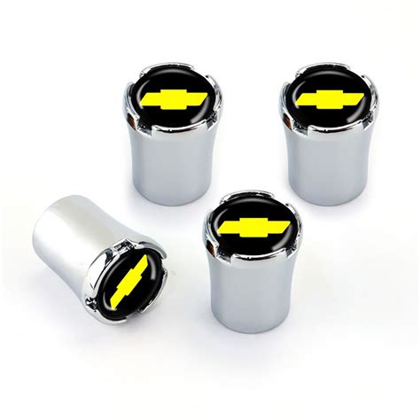 Chevrolet Chrome Tire Valve Caps Extra Spare Cap