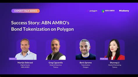 Success Story Abn Amros Bond Tokenization On Polygon Youtube